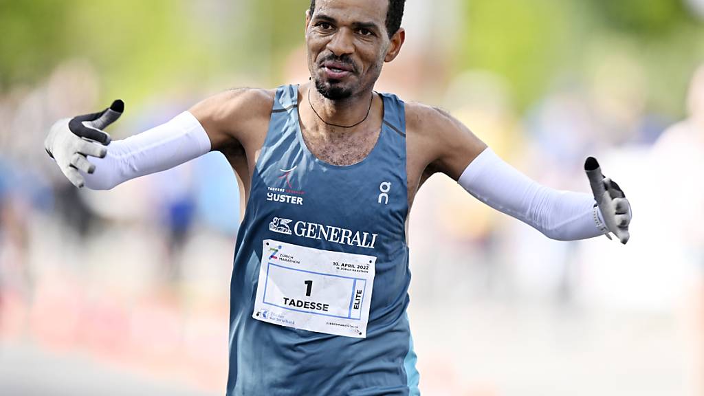 Tadesse Abraham (hier beim 19. Zürich-Marathon) pulverisierte in Berlin den von ihm gehaltenen Schweizer Rekord um beinahe eineinhalb Minuten