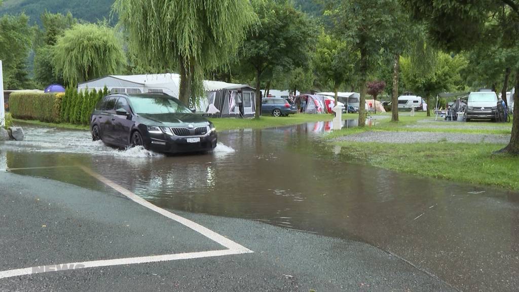 Campingplätze an Seeufern sind besorgt wegen drohendem Hochwasser