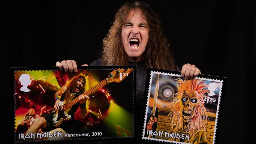 Jetzt gibt es Iron Maiden-Briefmarken