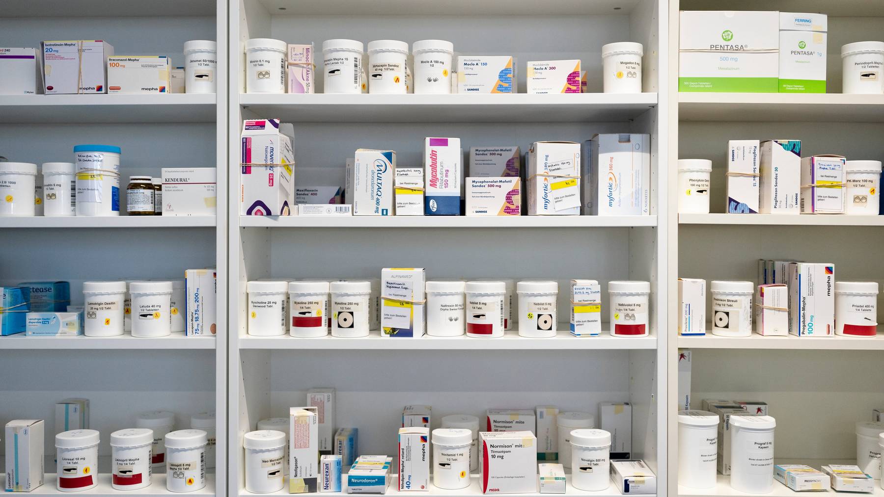 In der Schweiz wurden 2019 Medikamente für 6,1 Milliarden Franken verkauft.