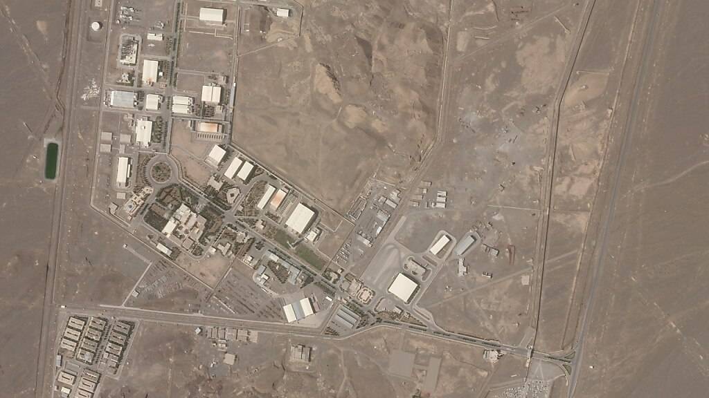 Das Satellitenfoto von Planet Labs Inc. zeigt die iranische Nuklearanlage Natans am 07.04.2021. Foto: --/Planet Labs Inc./AP/dpa - ACHTUNG: Nur zur redaktionellen Verwendung und nur mit vollständiger Nennung des vorstehenden Credits