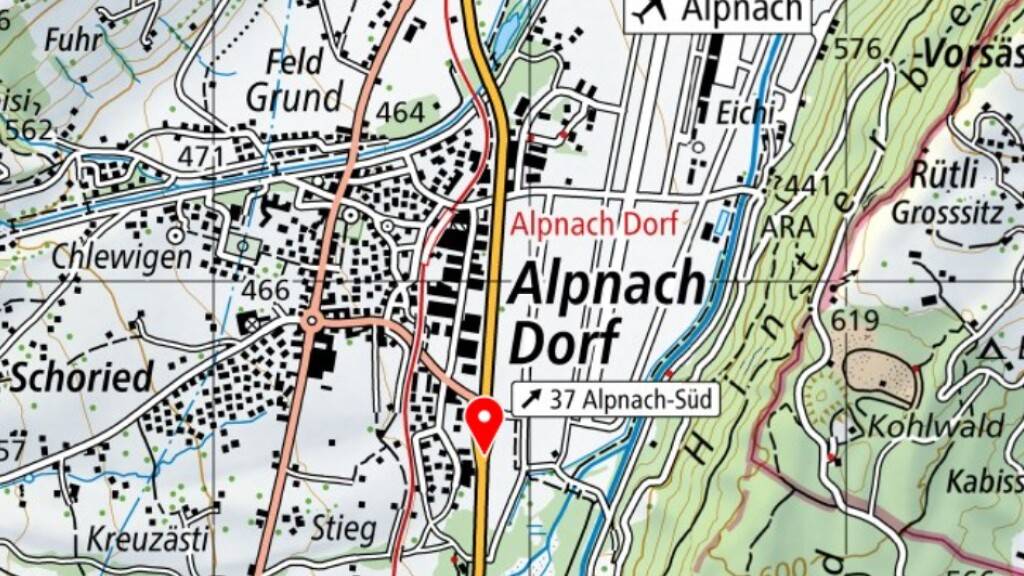 Vorarbeiten für A8-Vollanschluss Alpnach-Süd starten