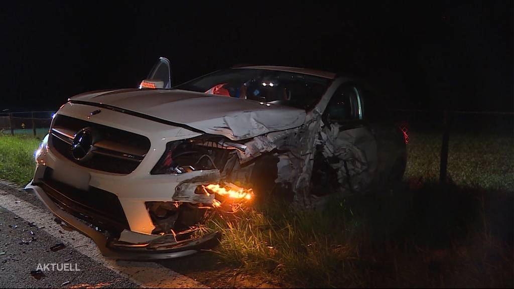 Heftiger Unfall zwischen Oftringen und Safenwil