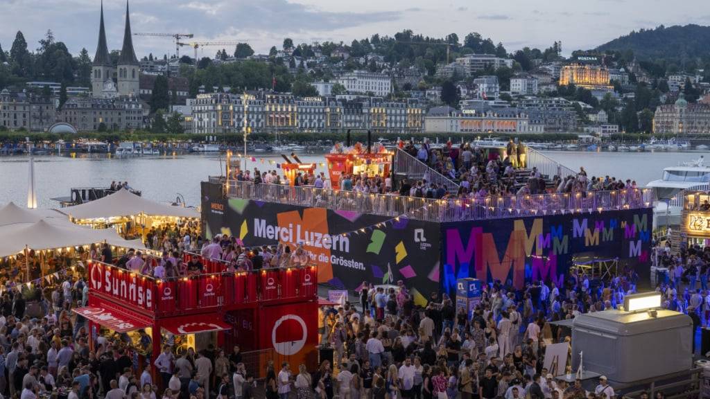 120'000 Menschen haben das zehn Tage dauernde Festival «Luzern Live» besucht.
