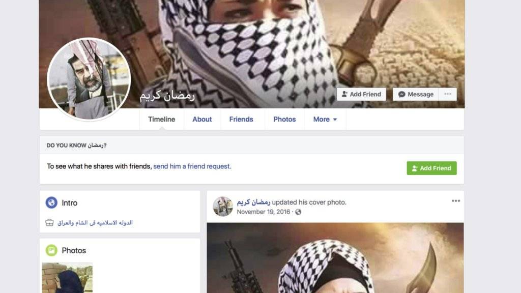Auf Facebook tummeln sich auch Dschihadistengruppen und andere Extremisten. Laut einer Untersuchung des National Whistleblower Center fördert das Online-Netzwerk unwissentlich extremistische Inhalte.