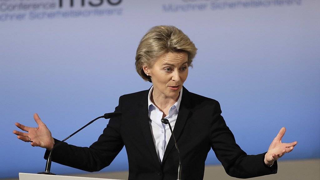 Zum Auftakt der Münchner Sicherheitskonferenz warnte die deutsche Verteidigungsministeriun Ursula von der Leyen die USA vor aussenpolitischen Alleingängen.