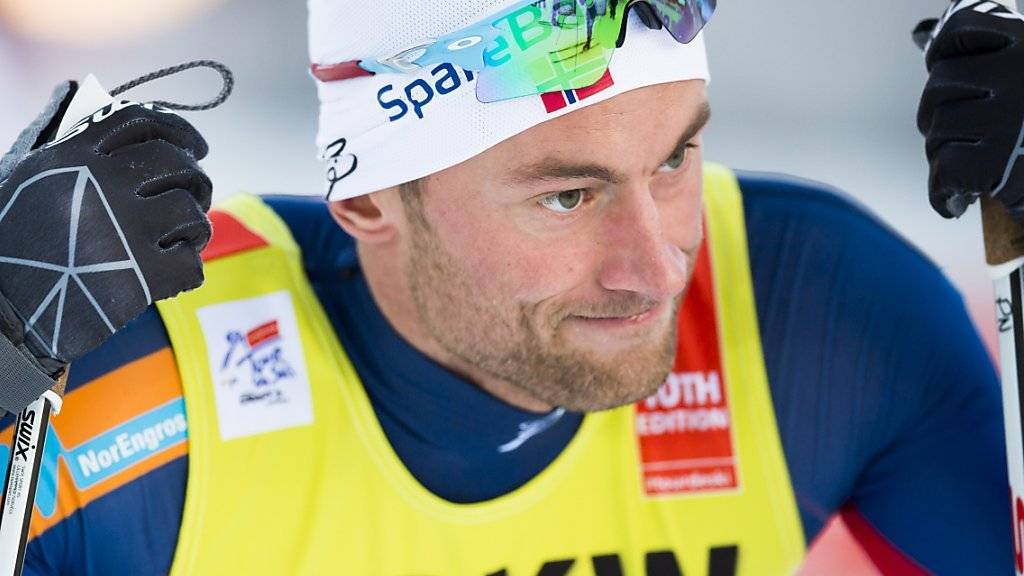 Petter Northug feierte in Drammen einen Heimsieg