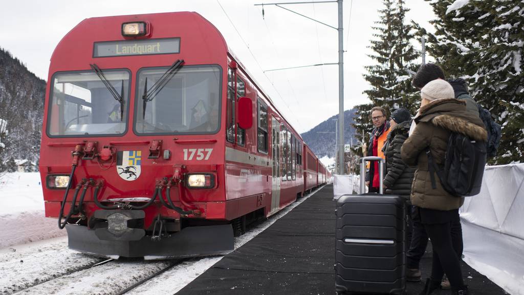 RhB-Strecke zwischen Klosters und Davos wieder offen