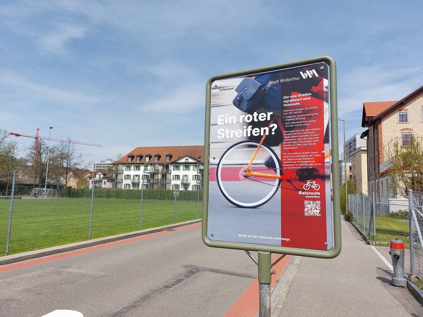 Verkehr in Winterthur: Velo waschen im Schatten der Schützi
