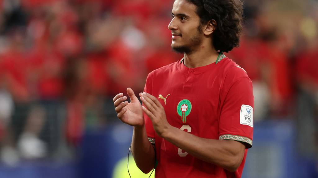 Trotz erst 18 Jahren ein fester Bestandteil der marokkanischen Mannschaft: Ayyoub Bouaddi