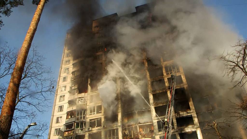 Tote bei Angriffen auf Wohngebiete in Kiew