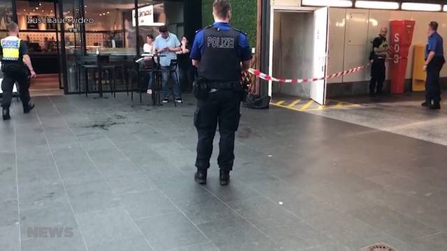 Messerstecherei in Oltner Bahnhof