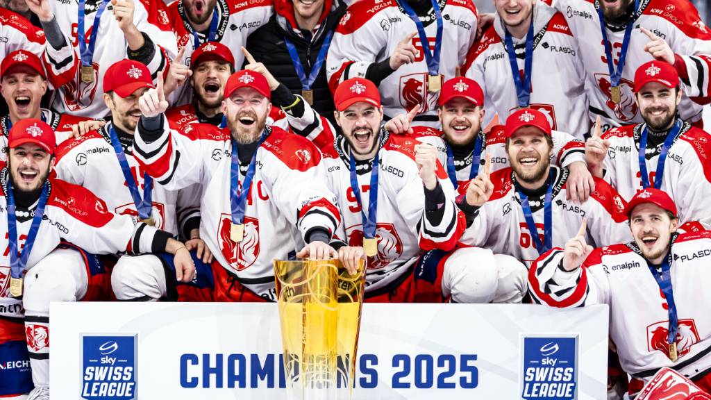 Der EHC Visp, der aktuelle Meister der Swiss League, stieg letzten Frühling nicht in die National League auf