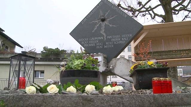 Gretzenbach gedenkt den verstorbenen Feuerwehrmännern von 2004