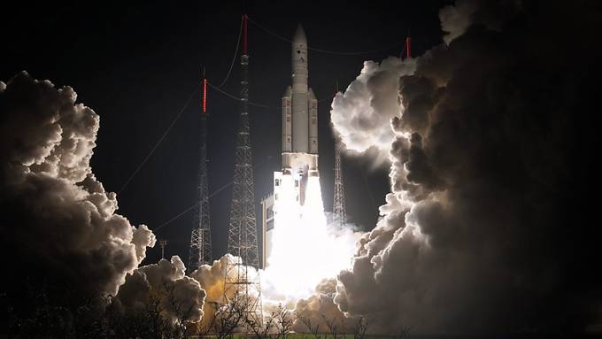 Ariane-Rakete bringt zwei neue Satelliten erfolgreich ins All