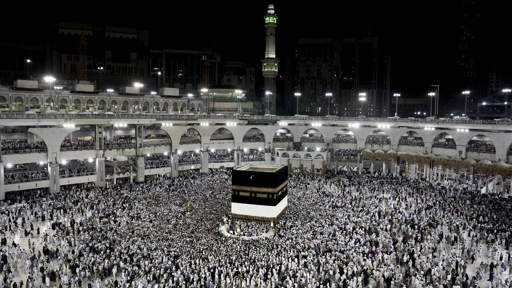 Muslimische Pilgerer am Auftakt des «Hadsch» in Mekka.
