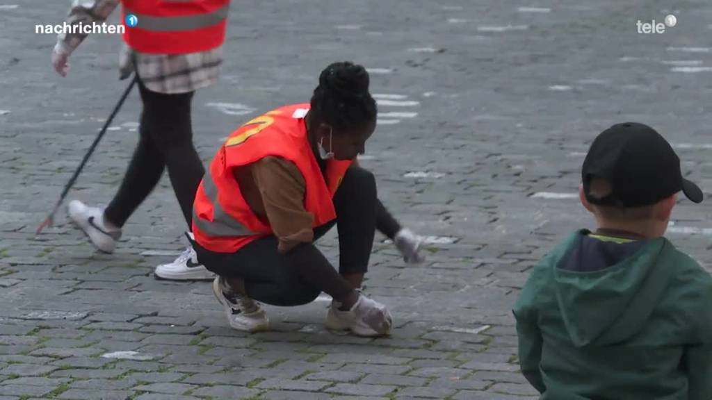 Clean Up Day in Luzern