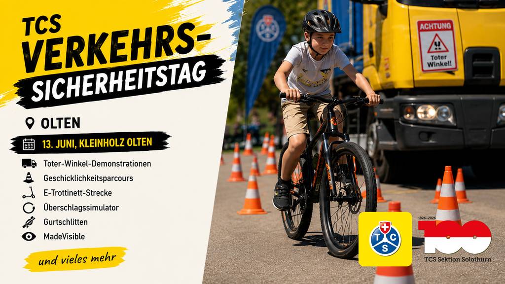 Radio 32 am TCS Verkehrssicherheitstag