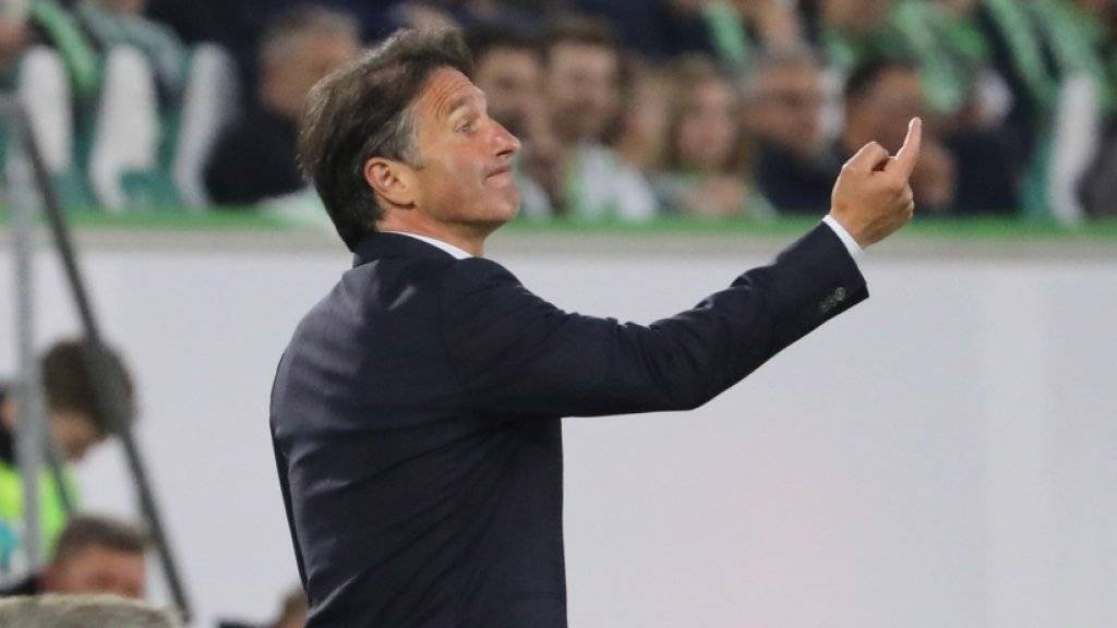 Unter Druck: Wolfsburg-Coach Bruno Labbadia