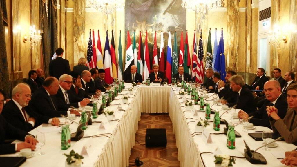 Die Teilnehmer der Syrien-Gespräche in Wien einigen sich auf einen ambitiösen Fahrplan.