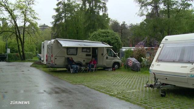 Gefangen im Wohnwagen