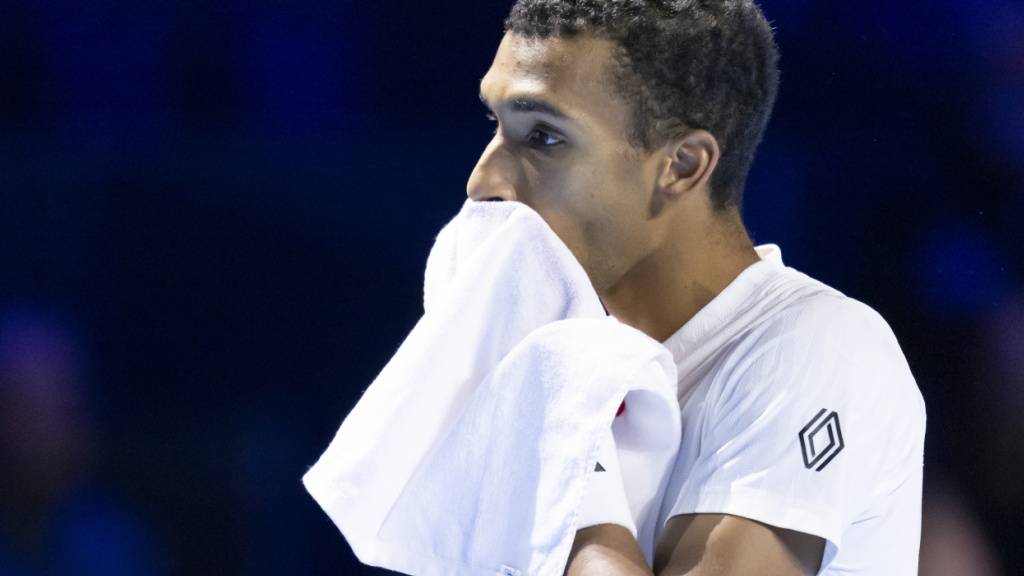Reist mit Schmerzen im Knie ab: der zweifache Champion Félix Auger-Aliassime