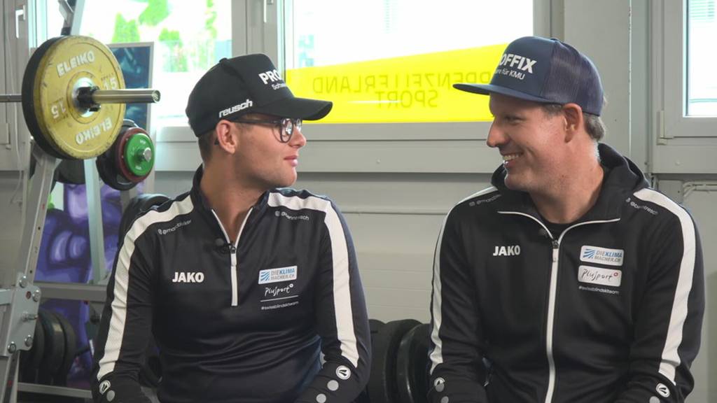 Marc Bleiker und Benjamin Tresch - Skifahrer