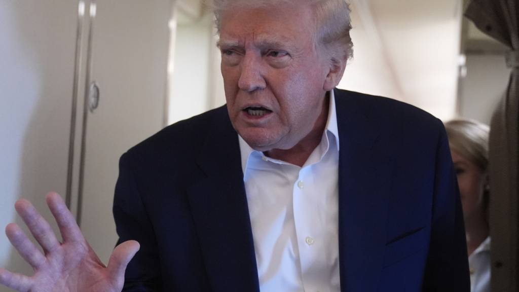 US-Präsident Donald Trump hat Zölle in Höhe von hundert Prozent auf ausserhalb der USA produzierte Filme angekündigt. (Archivbild)