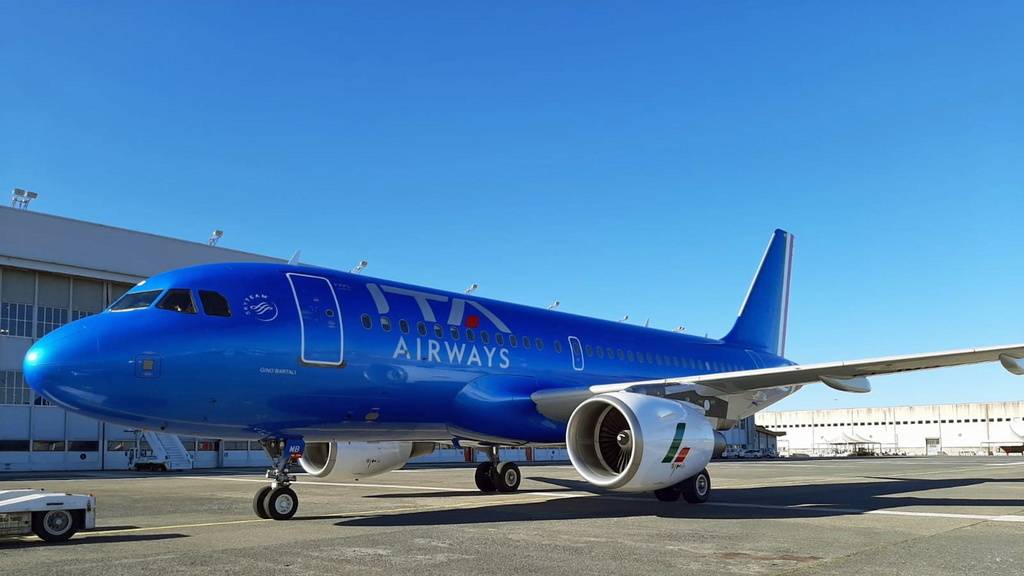 Ita Airways ging im Oktober 2021 als Nachfolgerin der insolventen Traditionsgesellschaft Alitalia offiziell an den Start. (Archivbild)