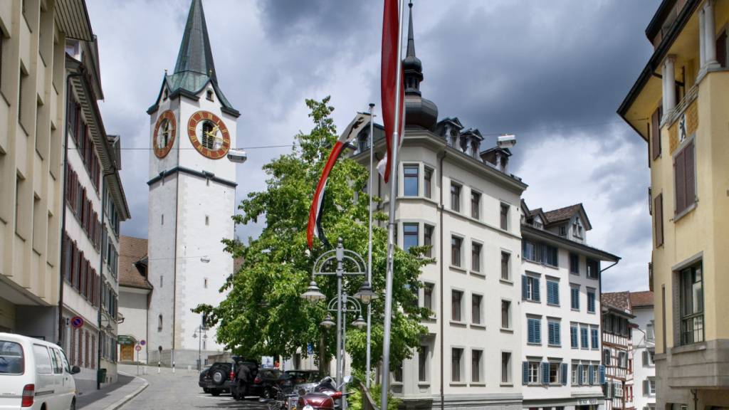 Bei der Kirche St. Mangen lebte die St. Galler Stadtheilige Wiborada freiwillig eingemauert in einer Zelle. (Archivbild)