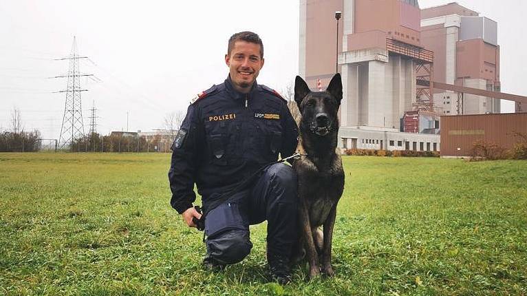 Polizeihund «Quento von Nacheron» findet vermisste Person 