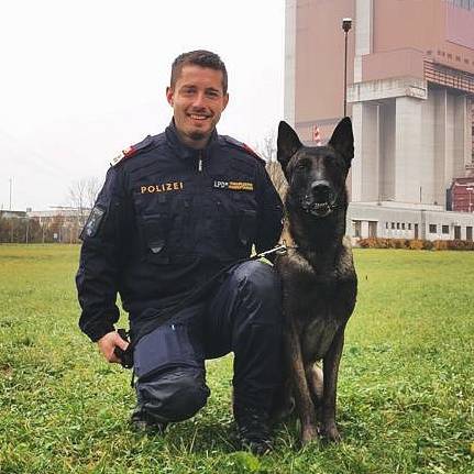 Polizeihund «Quento von Nacheron» findet vermisste Person 