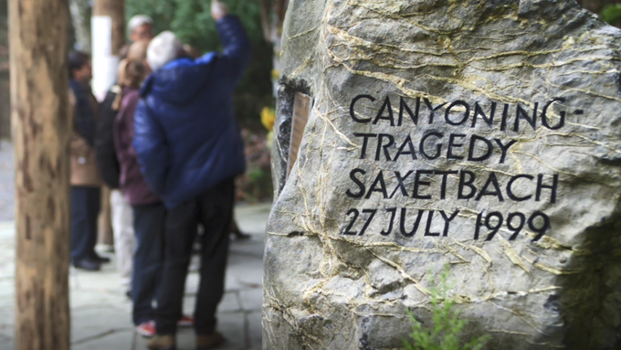 Canyoning-Unglück im Saxetbach vor 20 Jahren