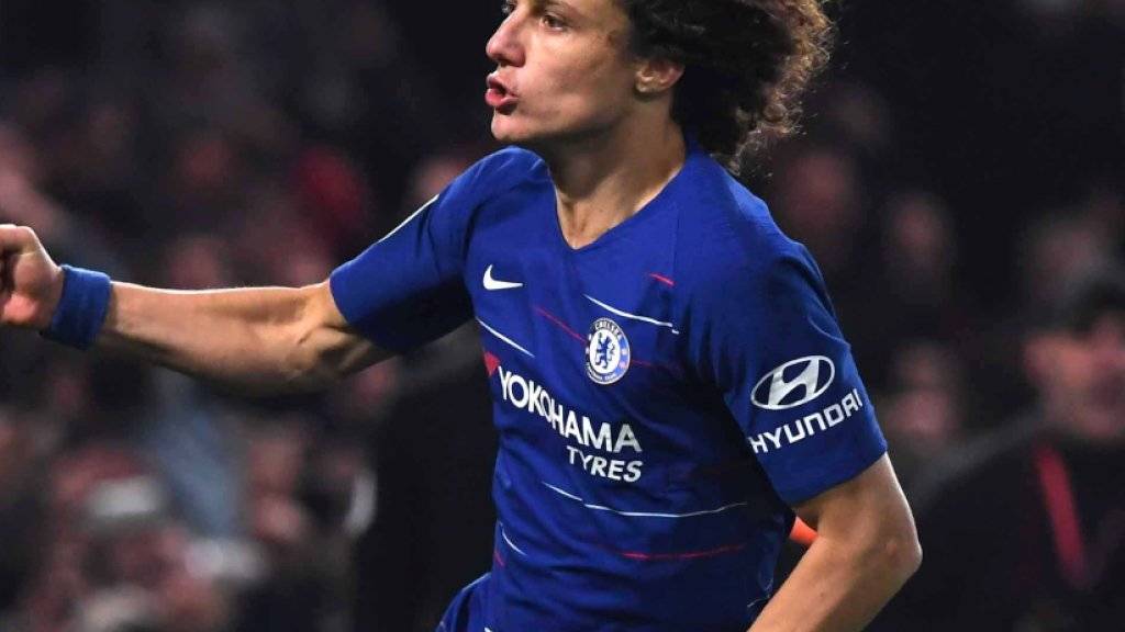 Wechselt innerhalb der Premier League von Chelsea zu Stadtrivale Arsenal: David Luiz