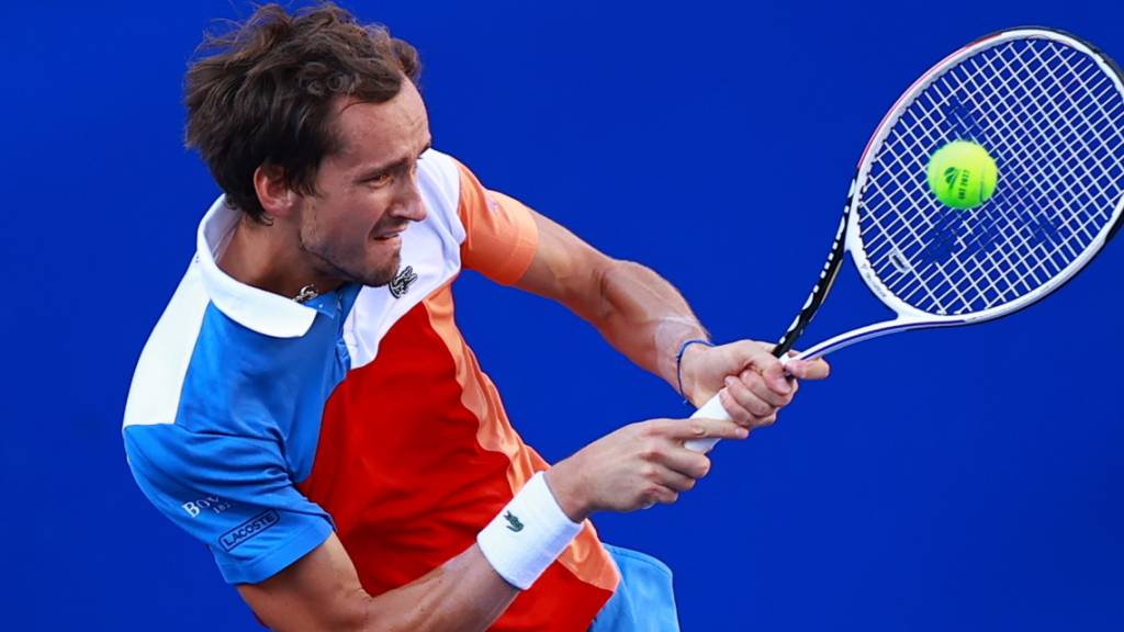 Daniil Medwedew erhält gegen Rafael Nadal die Möglichkeit zur Revanche für die Fünf-Satz-Finalniederlage in Melbourne