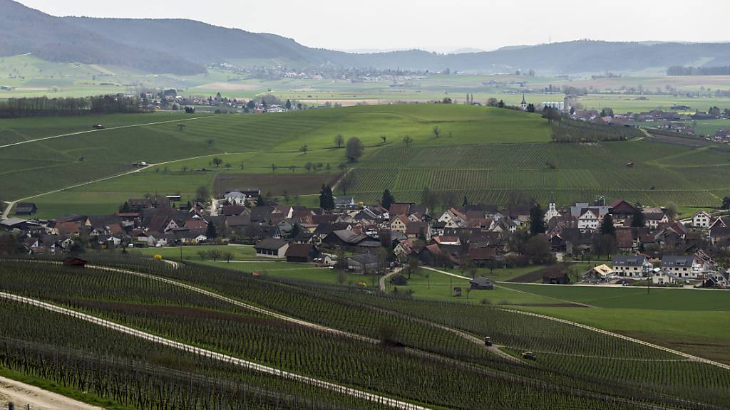 In Hallau SH führte am Montagnachmittag ein Amok-Fehlalarm zu einem Grosseinsatz von Polizei und Rettungskräften. (Archivbild)