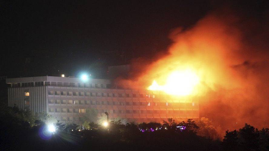 Das Hotel Intercontinental in Kabul wurde angegriffen.