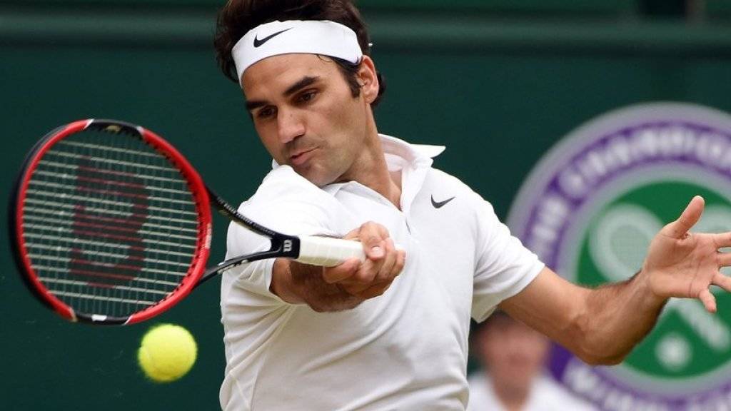 Tennis hat Roger Federer zu einem reichen Mann gemacht - genauer gesagt, zum 16. reichsten Promi der Welt. (Archivbild)
