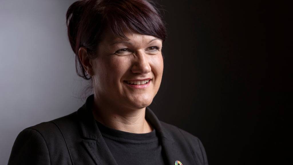 Nationalrätin Christine Badertscher (Grüne/BE) ist neue Präsidentin der Gesellschaft für bedrohte Völker. (Archivbild)