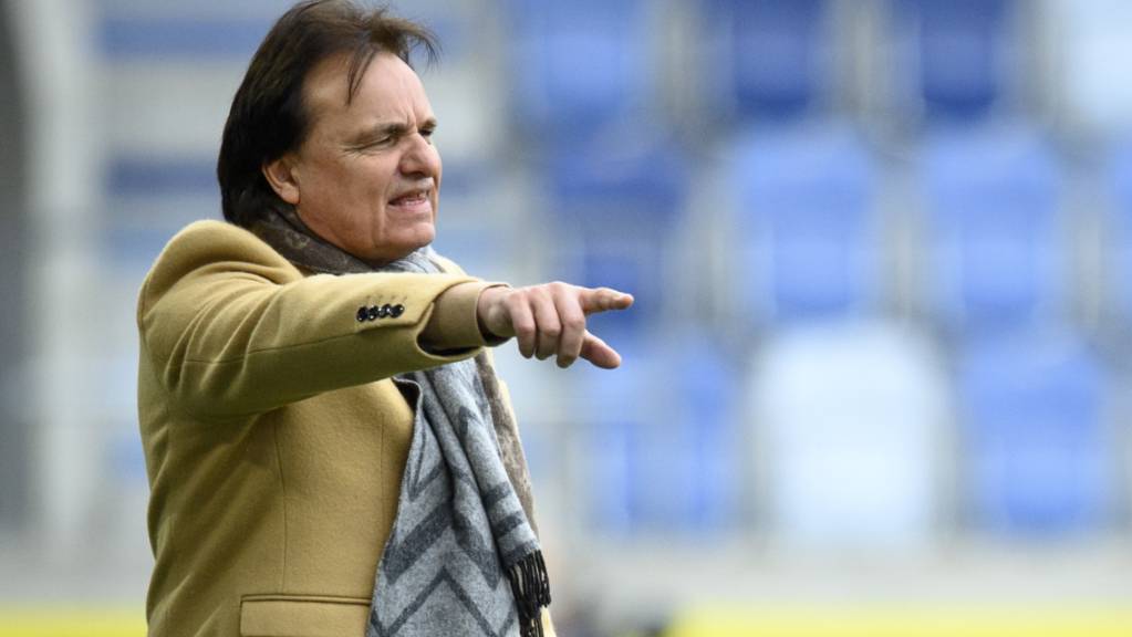 Präsident Christian Constantin coachte den FC Sion in Lausanne zum Auswärtssieg.