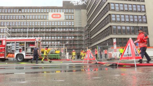 Brand in der Schönburg