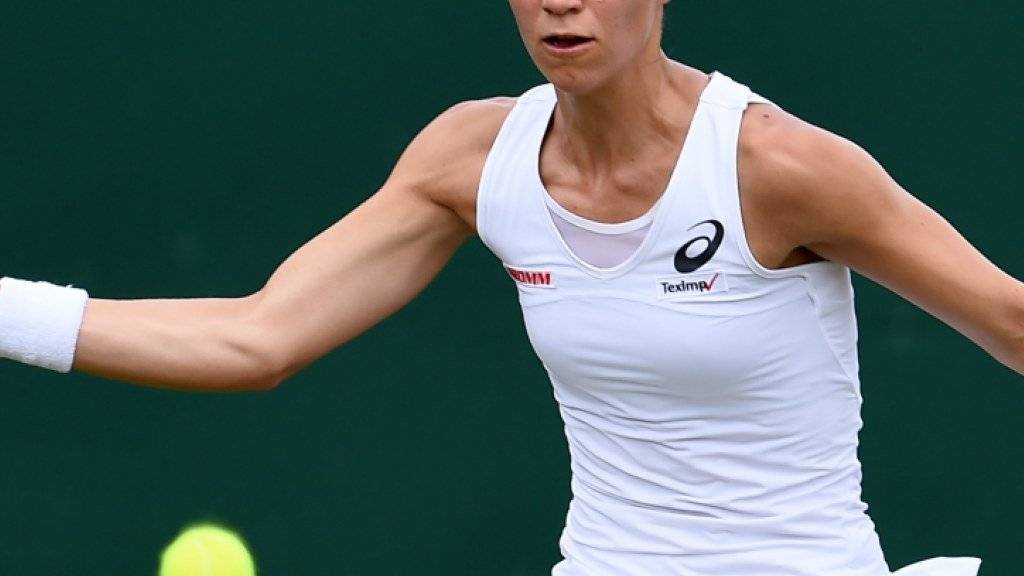 Viktorija Golubic bestritt ihre erste Partie im Haupttableau von Wimbledon