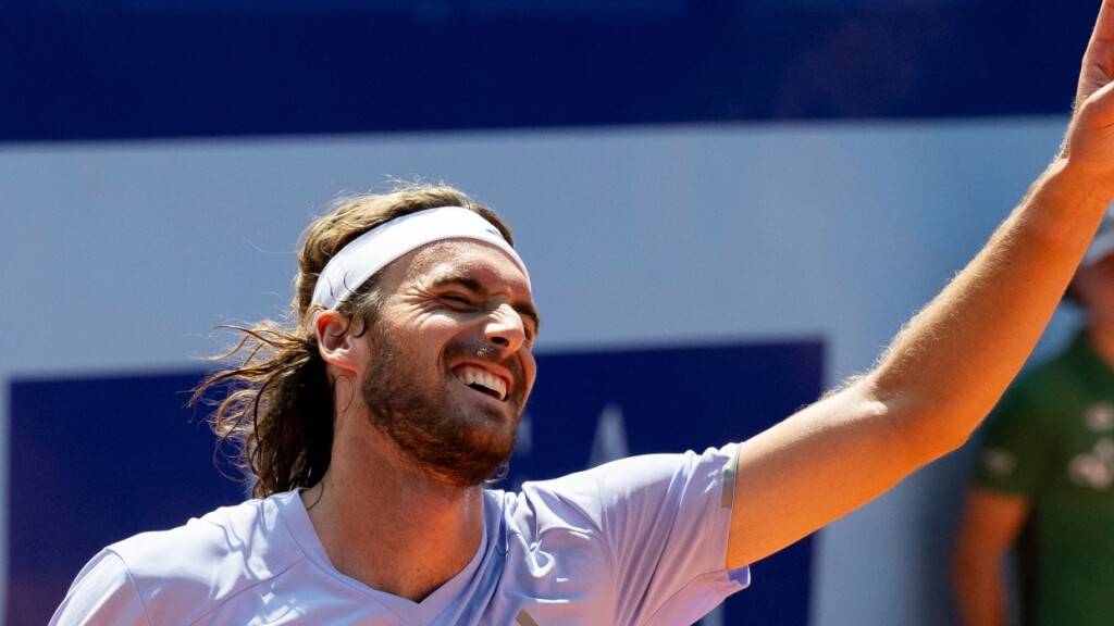 Stefanos Tsitsipas sieht sich nach dem Turniersieg in Gstaad wieder auf gutem Weg