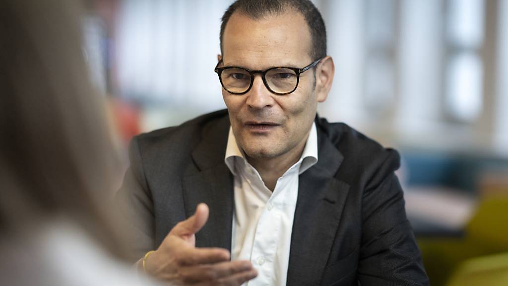 Das Ergebnis der Axpo ist deutlich höher ausgefallen: CEO Christoph Brand auf einem Archivbild.