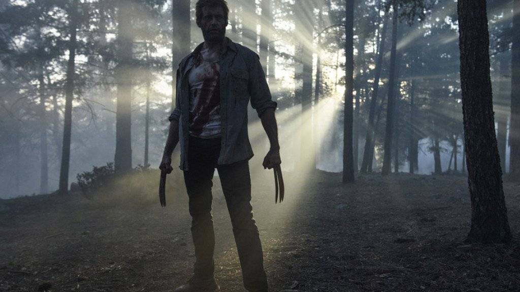 Hugh Jackman spielt in «Logan» den Superhelden Wolverine in einem post-apokalyptischen Amerika. (Archiv)