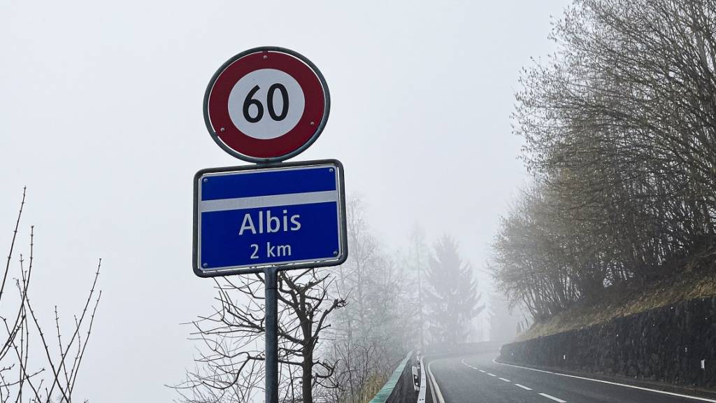 Schluss mit dem Tempo 80: Auf dem Albispass wird definitiv Tempo 60 eingeführt.