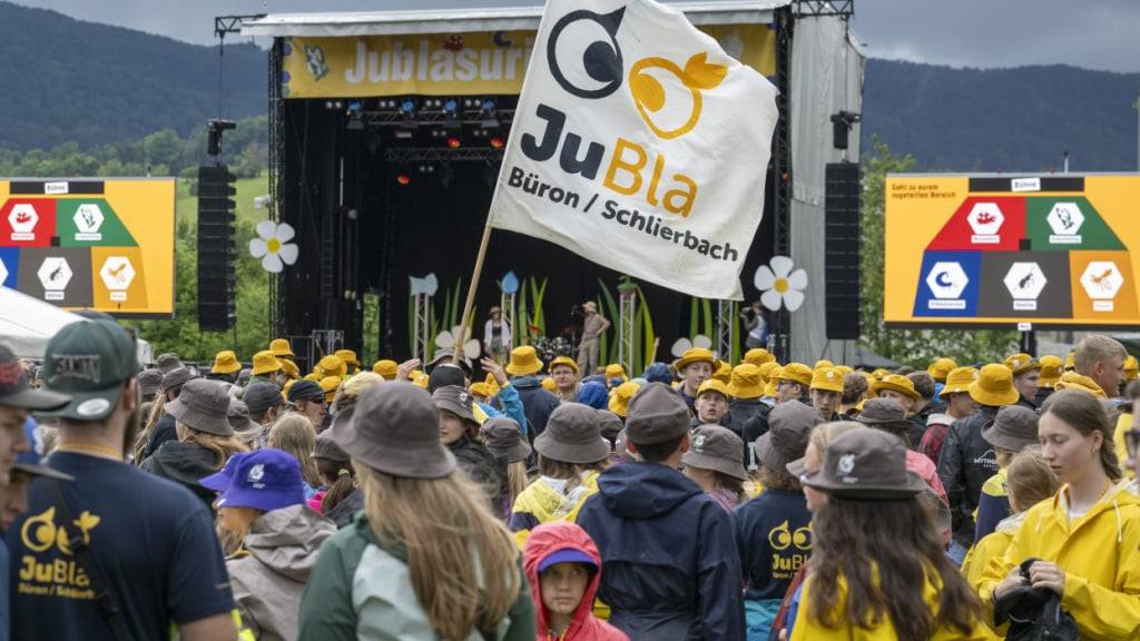 Am Pfingstlager der Jubla in Wettingen nahmen rund 10'000 Kinder und Jugendliche teil. (Archivbild)