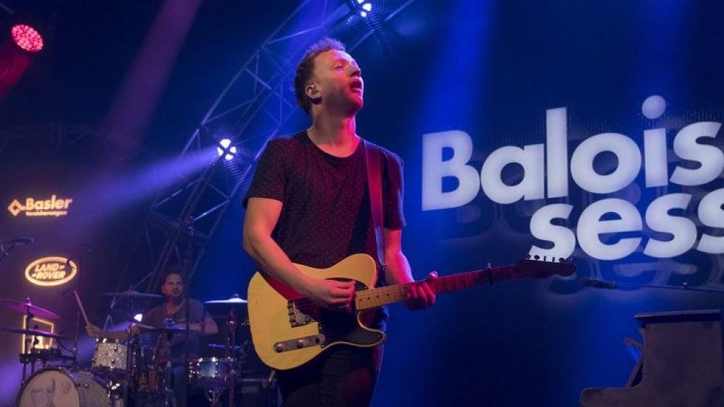 Der deutsche Newcomer und Singer-Songwriter Joris eröffnet die Baloise Session in Basel.