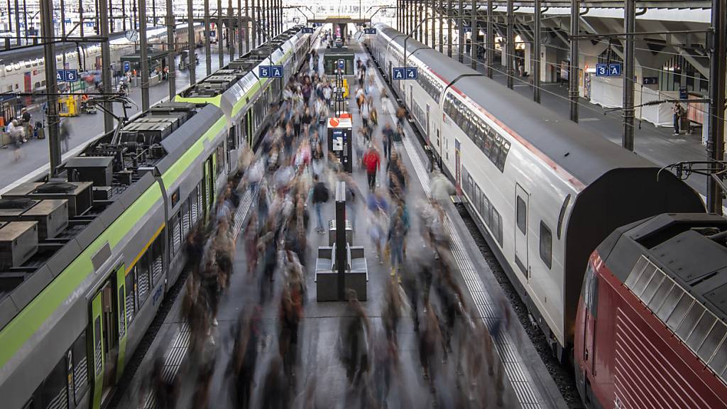 Blockierter Zug schränkte Bahnverkehr in Luzern ein