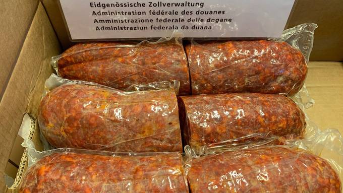 350 Kilo Schinken und Kartoffeln geschmuggelt